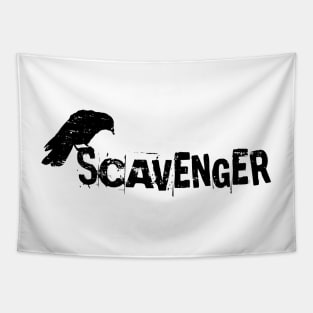 Scavenger (black) Tapestry