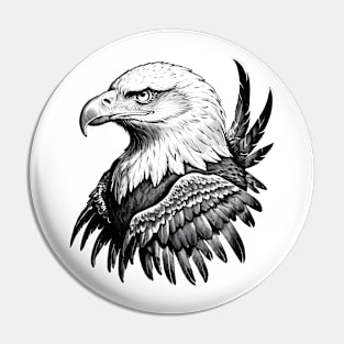 Bald Eagle Pin