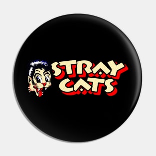 Stray cats Pin