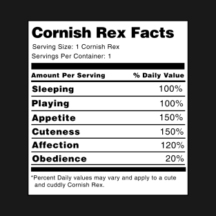 Cornish Rex Facts T-Shirt