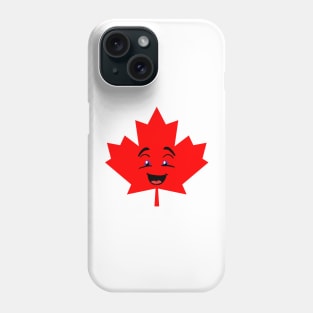 HAPPY Canada Day Red Maple Leaf Phone Case