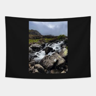 Snowdonia Waterfall Tapestry