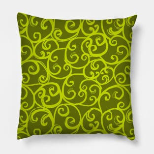 Swirling Vines Pillow