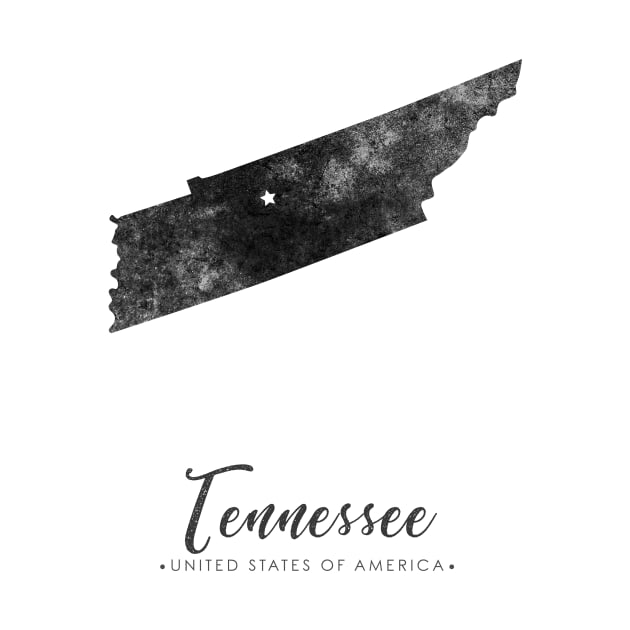 Tennessee state map by StudioGrafiikka