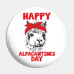 Funny Alpaca Lover Pin