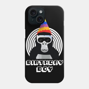 Gorilla Tag Birthday Boy VR Gamer Gift for Kids Teen Phone Case