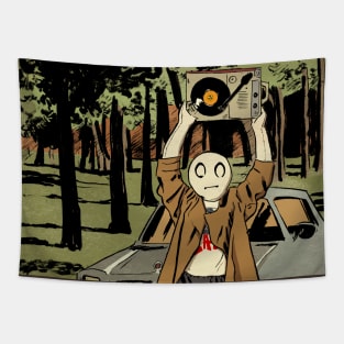 Li'l Depressed Boy -- Kickboxing Tapestry