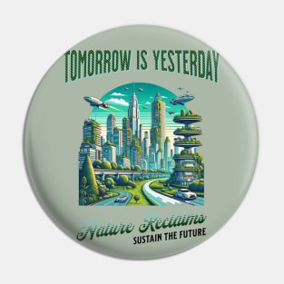 Future Sustainable City Design Pin