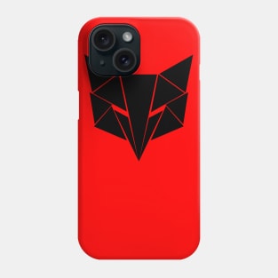 geometric animal, fox of triangles Phone Case