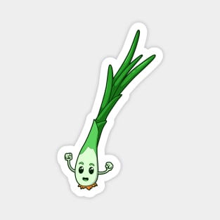 Cartoon spring onion Magnet