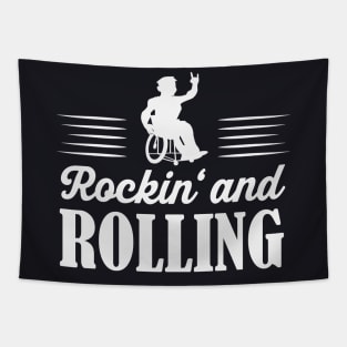 Rockin' and Rolling wheelchair users Tapestry