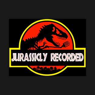 Previously Recorded Jurassic Park Rewatch logo T-Shirt