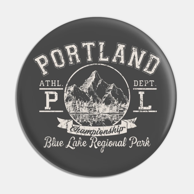 Portland Athletic Dept Pin by live in the moment