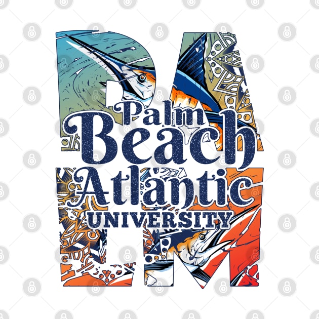 Palm Beach Atlantic University West Palm Beach Florida Swordfish Design by Joaddo
