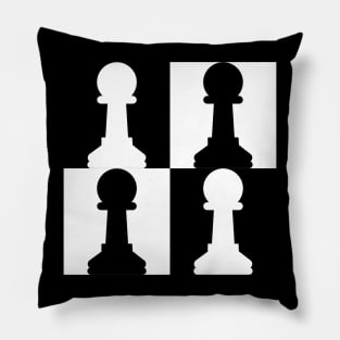 Chess pawns Pillow