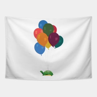 turtle balloons Tapestry