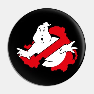 Ghostbusters Northern Ireland Logo Pin