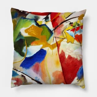 Abstract Kandinsky Painting Pillow