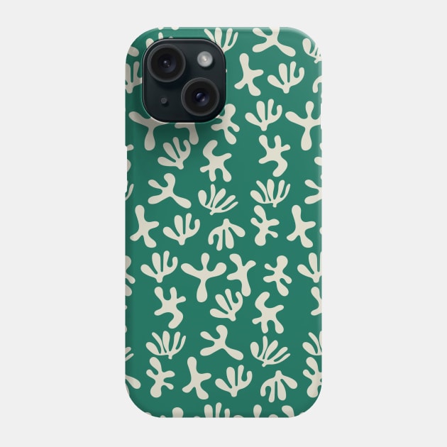 Abstract Retro Botanical Pattern 3 Phone Case by Colorable