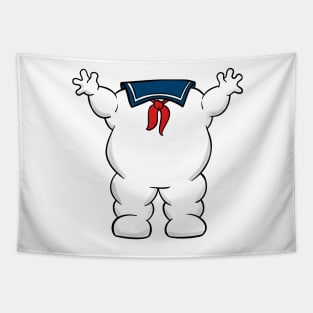 Stay Puft Marshmallow Man Body Tapestry