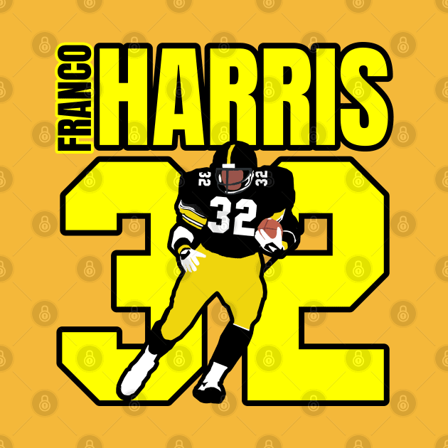 Franco Harris 32 by Gamers Gear