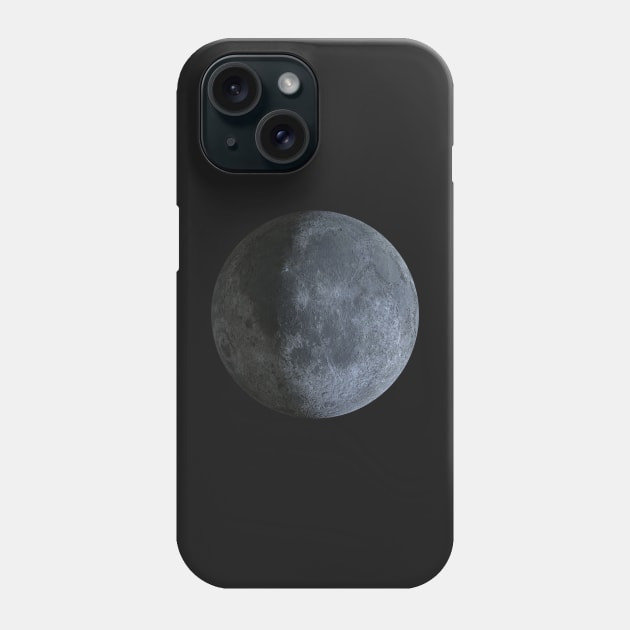 High Rez Moon in detailed 8K Phone Case by rolphenstien