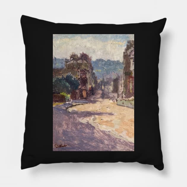 view of bath from belvedere - Walter Sickert Pillow by Kollagio