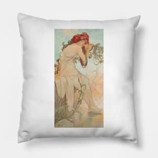 Summer, Mucha Pillow