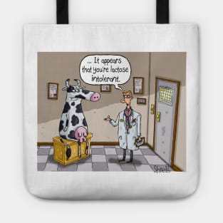 Lactose Intolerant Cow Tote