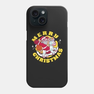 unicorn christmas, christmas unicorn, christmas, unicorn, unicorn shirt, christmas horse, horses shirt Phone Case