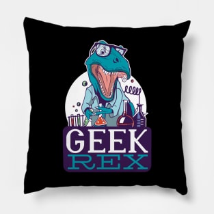 Geek T-Rex Pillow