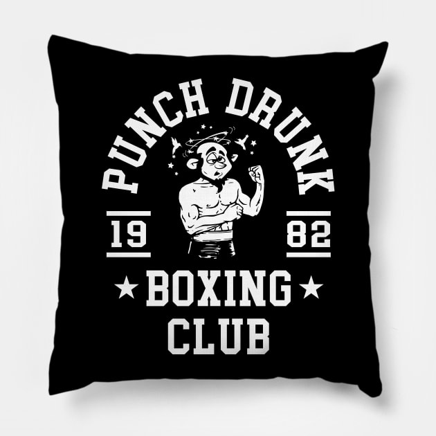 BOXING GYM Pillow by Tshirt Samurai