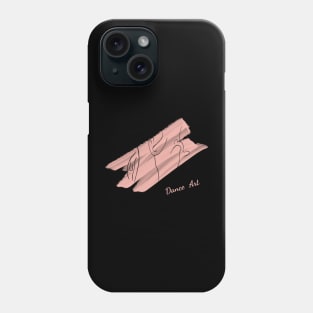 dance art pink design Phone Case