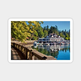 Canada. Vancouver, BC. Stanley park. Rowing Club. Magnet