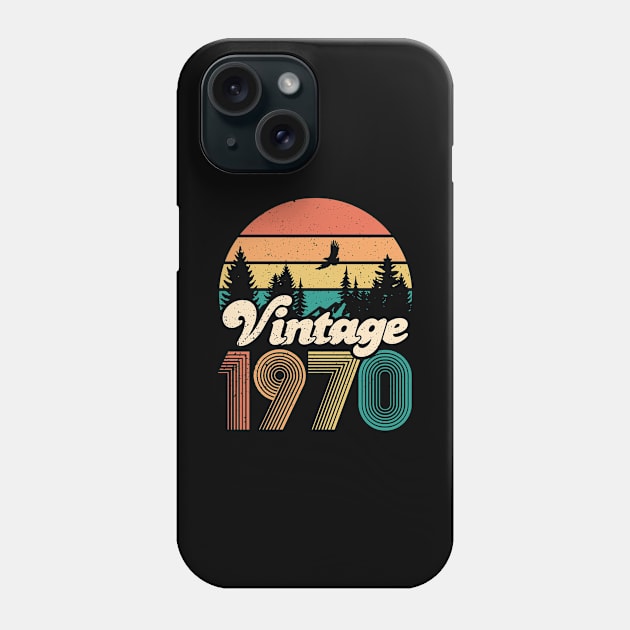 50th birthday gifts for men and women 1970 gift 50 years old Phone Case by CheesyB