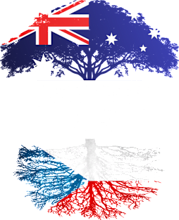 Australian Grown With Czech Roots - Gift for Czech With Roots From Czech Republic Magnet