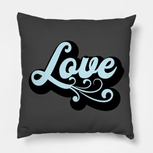 Love T-shirt Design Pillow