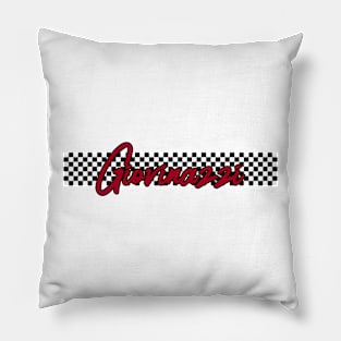 Race Flag Design - Antonio Giovinazzi Pillow