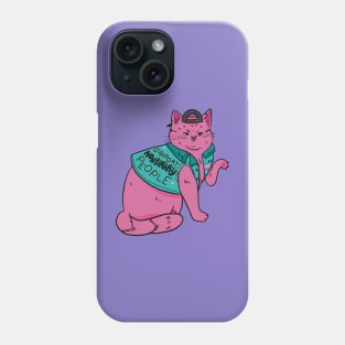 Support Nonbinary People - Cat Phone Case