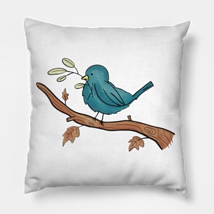 Blue Bird / Dreams, Light & Love Pillow