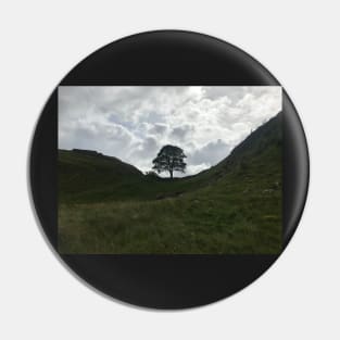 sycamore gap on hadrians wall Pin