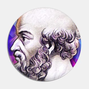 Eratosthenes of Cyrene Pink Portrait | Eratosthenes of Cyrene Artwork 8 Pin