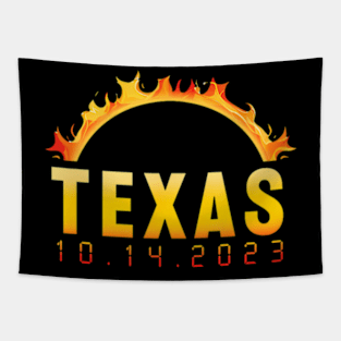 Texas Solar Eclipse For s Or Wo Eclipse Tapestry