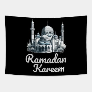 Ramadan Kareem Fasting Mosque Tapestry