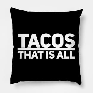 Tacos Pillow