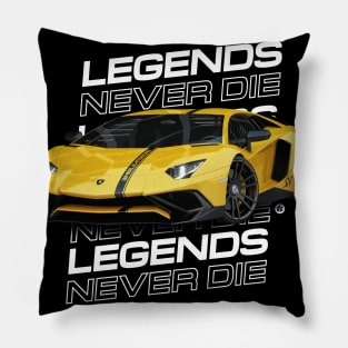 Legends Never Die Pillow