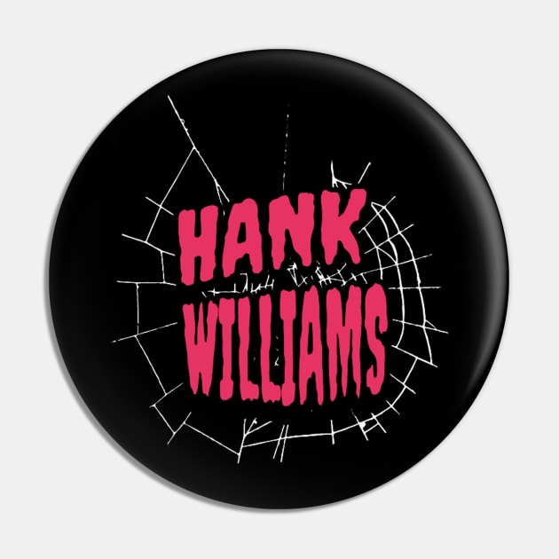 Hank Williams Pin by darkskullxx