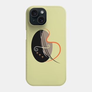 Abstract guitar Phone Case