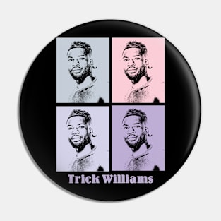 Trick Williams Wrestling Pop Art Pin