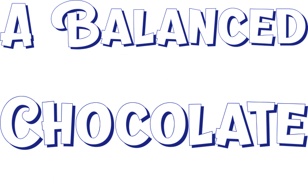 A Balanced Diet. Chocolate in both hands. Kids T-Shirt by Ryel Tees